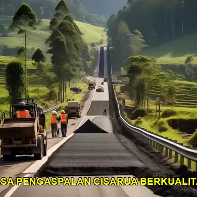 Studi Kasus Jasa Pengaspalan Hotmix di Cisarua